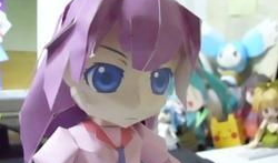 动漫纸模,创意手工打造立体动漫角色